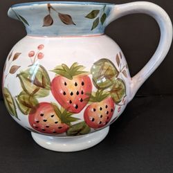 Pitcher by Heritage Mint Ltd. "Black Forest Fruits"
