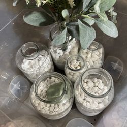(6) Various Center Piece Decor