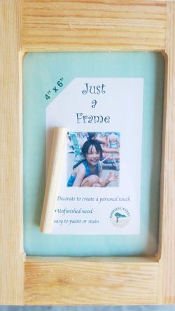 Unfinished Wood Frames 4x6 inches