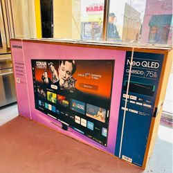 75 “ Samsung Smart 4K NEO QLED HDR 120HZ TV