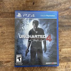 Uncharted 4 for ps4
