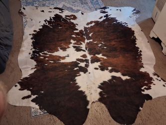Flawless XL 44.6 sq ft  Brazilian/Columbian  cowhide Rug