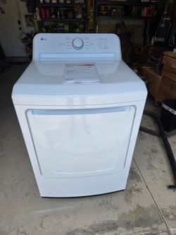 LG DLG6101W Gas Dryer