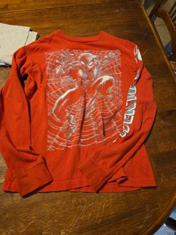Boys long sleeve character shirts 6/7