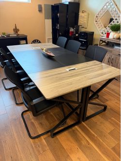 Conference table with 4 chairs