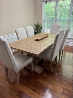 Monteverdi Rectangular Trestle dining Set