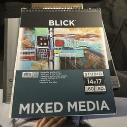 4 Note Pads And Art Bag 