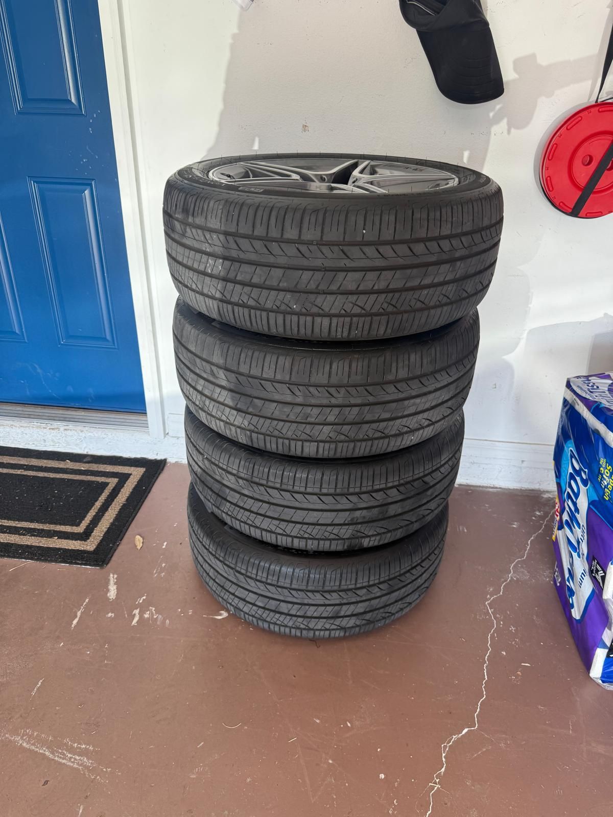 Originally, Genuine Mercedes Rims 255/45/R19 And Tires