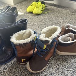 Boys Boots For Rain And Snow