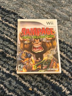 Rampage Total Destruction Nintendo Wii Game