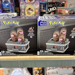Mega Pokémon Building Toys Set Mini Motion Dugtrio
