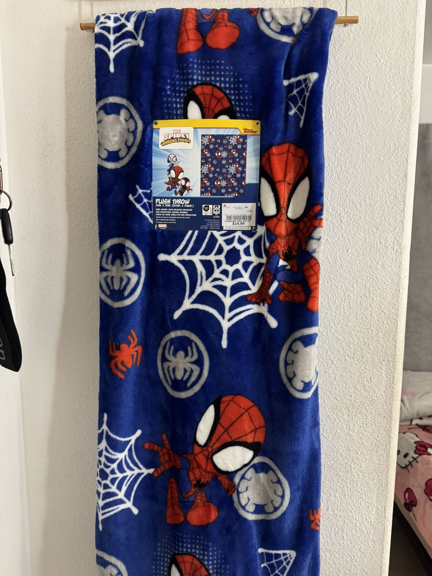 SPIDER MAN BLANKET