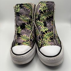 Converse All Star Chuck Taylor Sneakers Tropical Print Size 4.5 A01201C