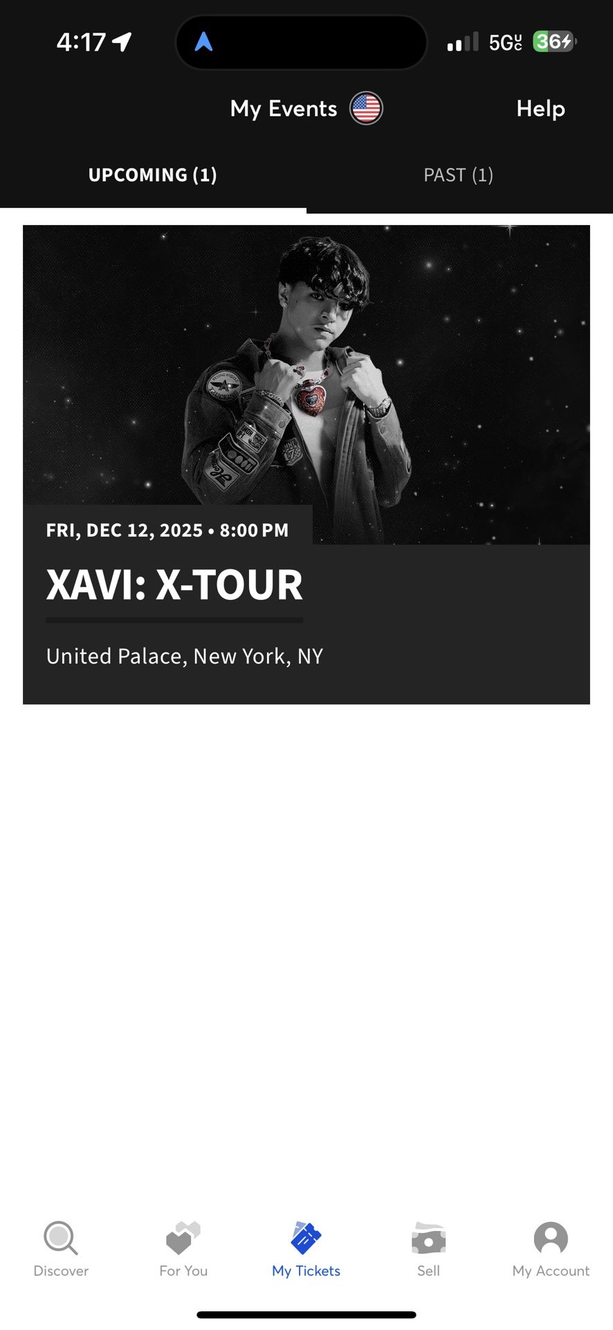 Xavi Tour 2 Tickets