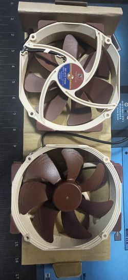 Noctua 140mm fans, 2 available, single or pair package