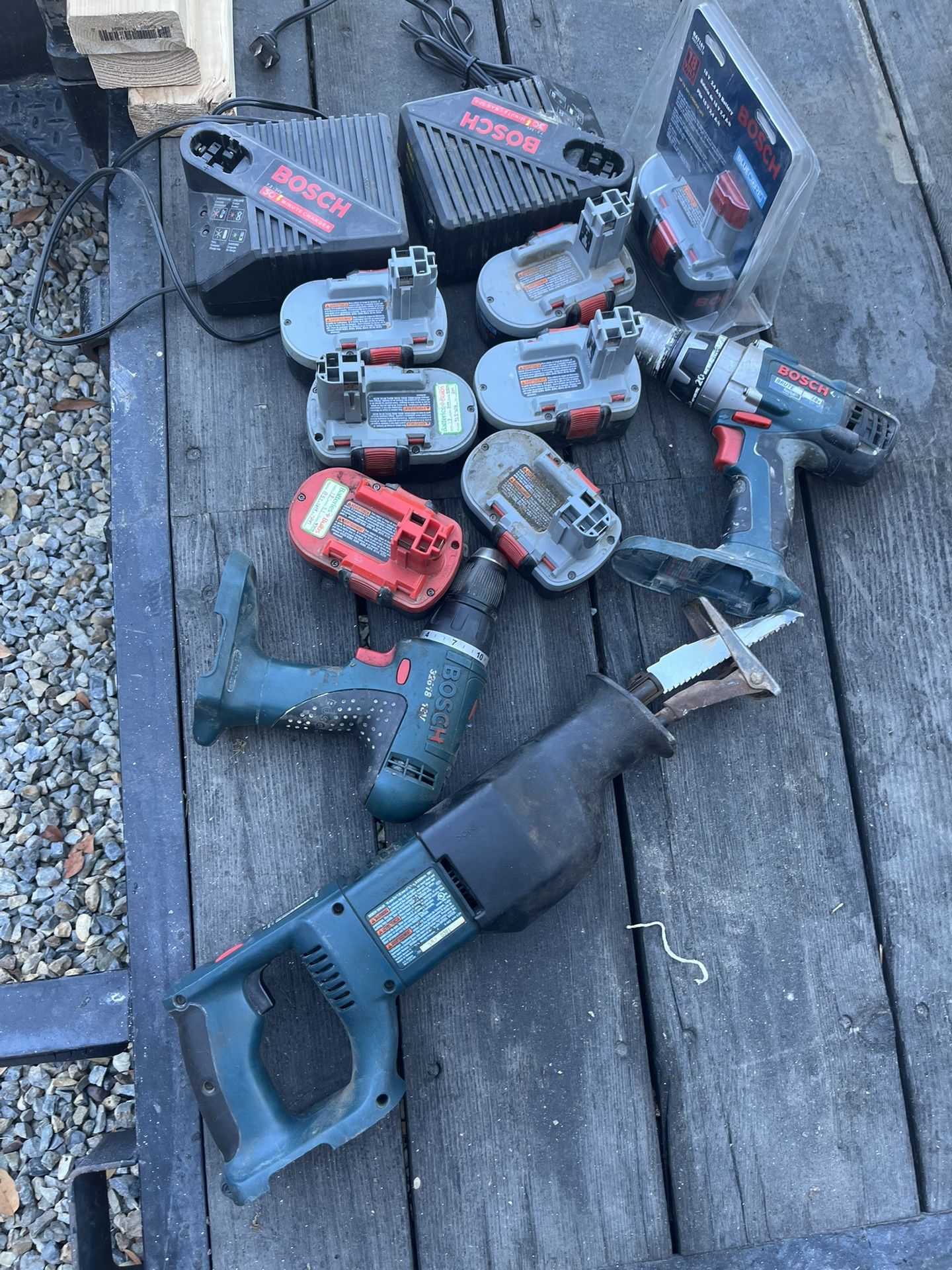 Bosch 18 Volt Cordless Drills & Sawall