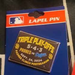 Padres Vs Dodgers Pins