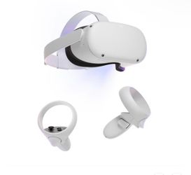 Meta Quest 2 VR Headset with Controllers
