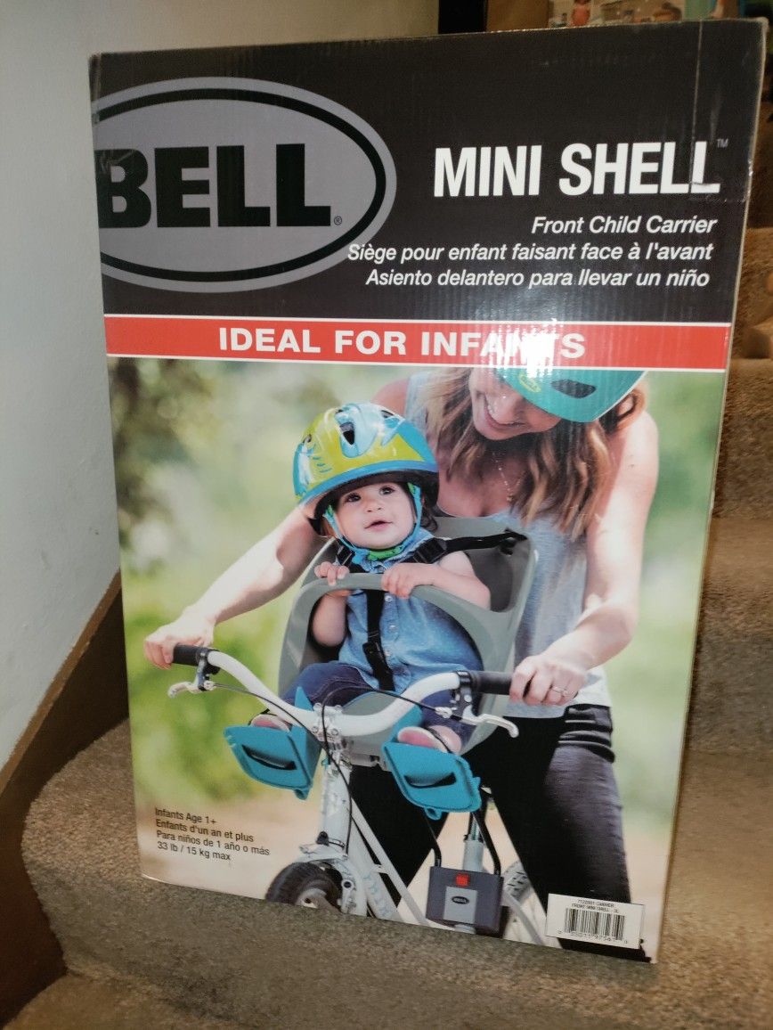 Front Child Carrier For Adult Bike! Bell Mini Shell! New in Box!!!