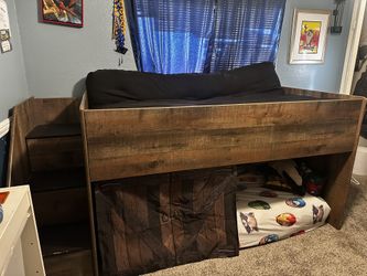Twin Bunk Bed Or Day Bed With Under Storage 