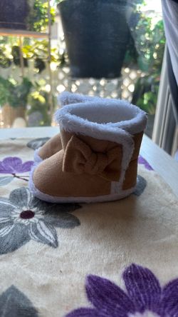 Baby girl boots size 3 months