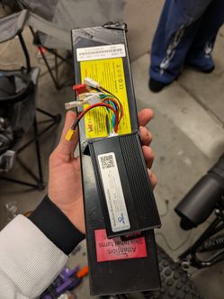 Electric Scooter Controller And Battery
