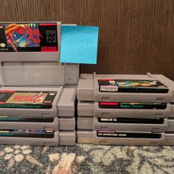 Super Nintendo Game Bundle