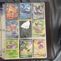 3 Pages Of Pokémon Cards