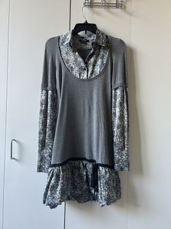 Unique Denny Rose shirt dress size small