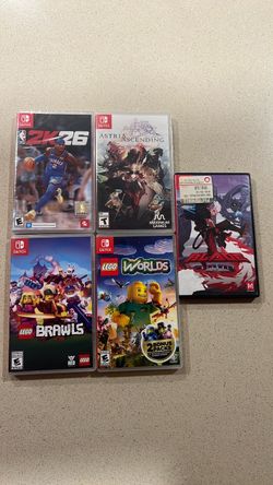 Nintendo switch games $15 Each