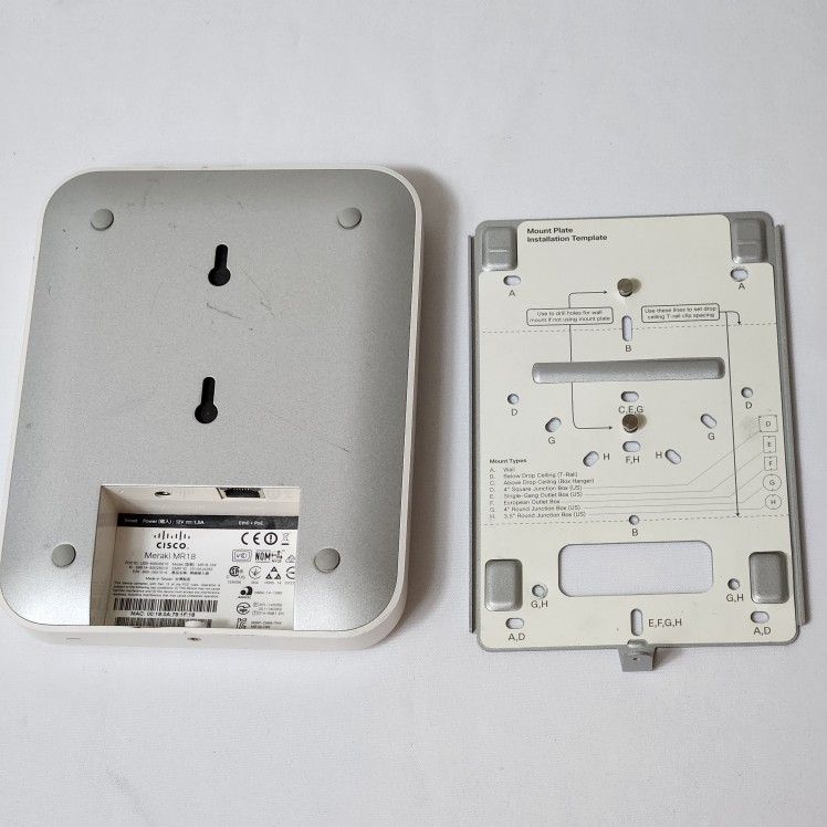 Cisco Meraki MR18 Wireless Access Point, Set Of 4