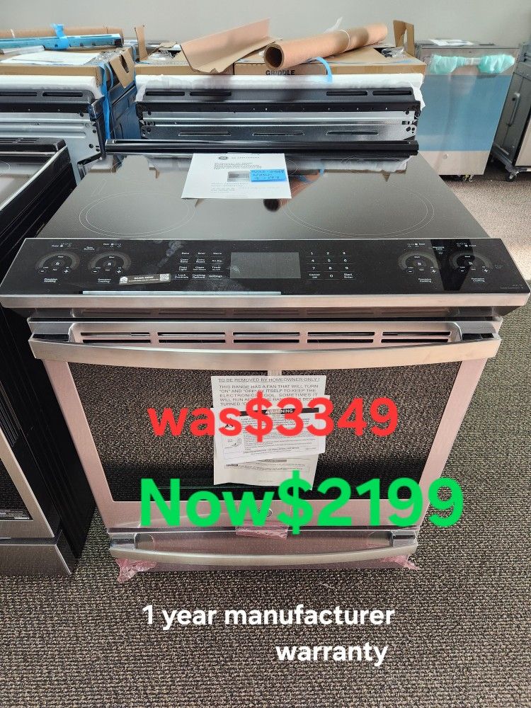 Ge Profile Slide In INDUCTION With Convection AND Airfry 