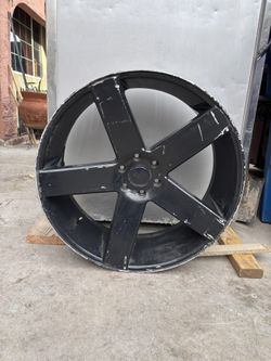 26 DUB BALLER GLOSS BLACK WHEELS RIMS 26X10
