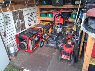 I got six generators. I'm a little bit negotiable