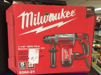 Milwaukee 1-1/8 sds plus rotary hammer