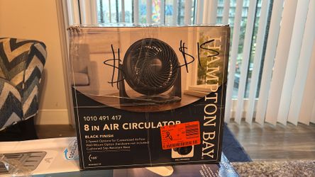 Hampton Bay 8” Air Circulator 