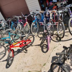 Bike Sale 20-60 Have 80 Bikes In This Range