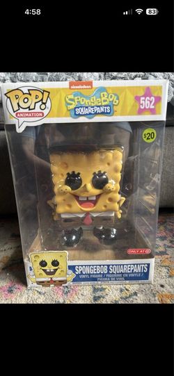 Pop! Vinyl Jumbo 10 in:  - Spongebob SquarePants  - Target. Damaged Box #562