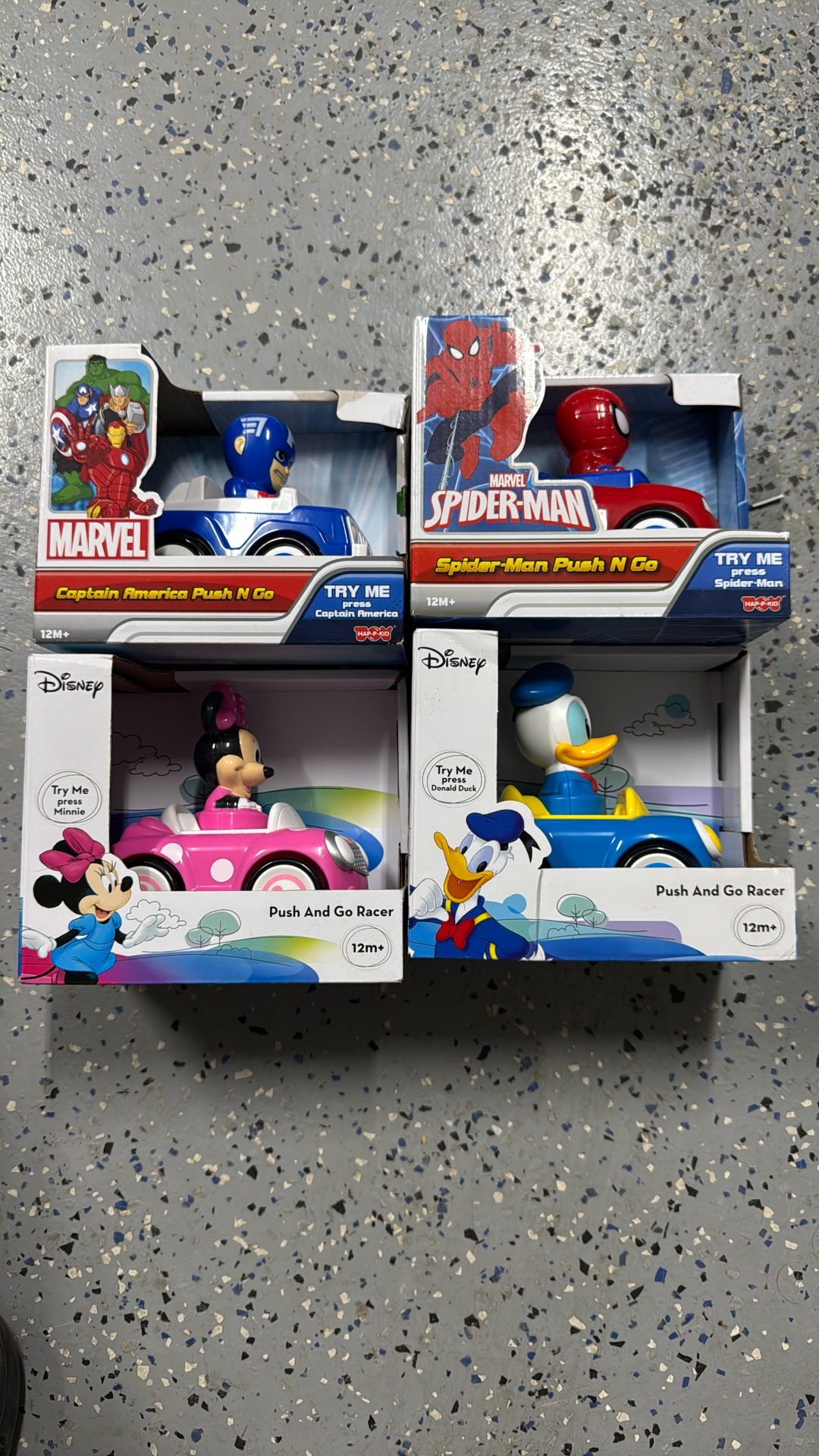 Disney Push & Go Cars