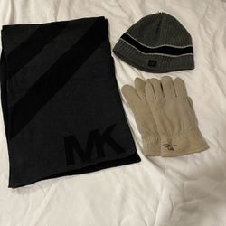 Men’s winter Hat,Gloves & Scarf Great condition 