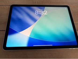 Excellent condition 11” iPad Air m2 blue 256gb WiFi 94% battery!