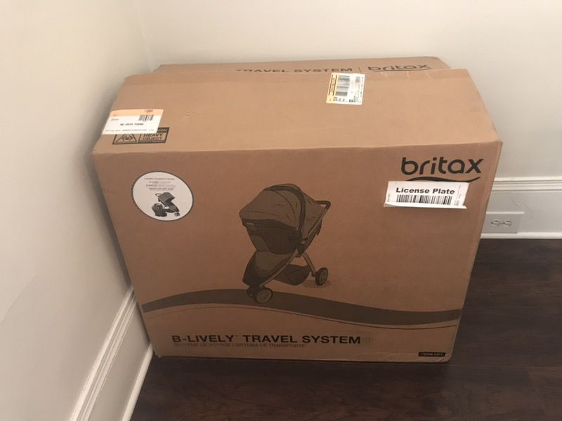 Britax B-lively travel system (car seat and stroller)