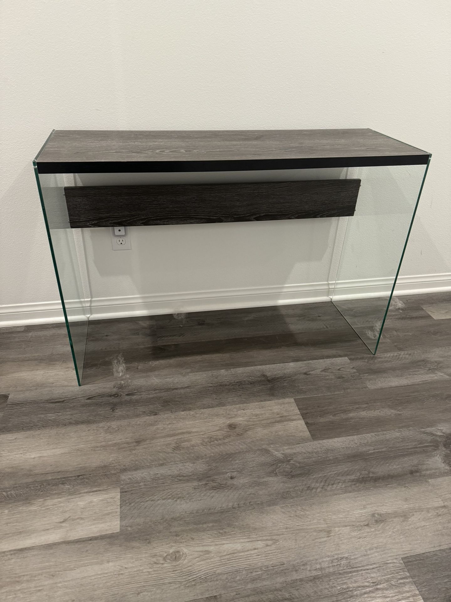 FREE Glass Console Table
