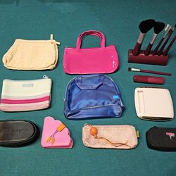 Makeup Bags And Brushes