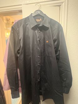 Ariat Men's Button-Up Dress Shirt and redhead dress shirt