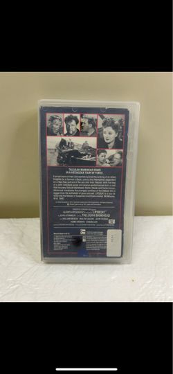 Alfred Hitchcock Lifeboat VHS (1944) – Tallulah Bankhead – Key Video – Used