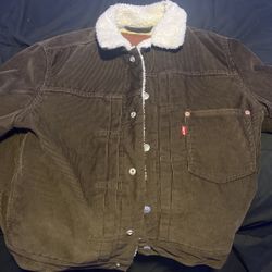 Brown Levis corduroy  jacket