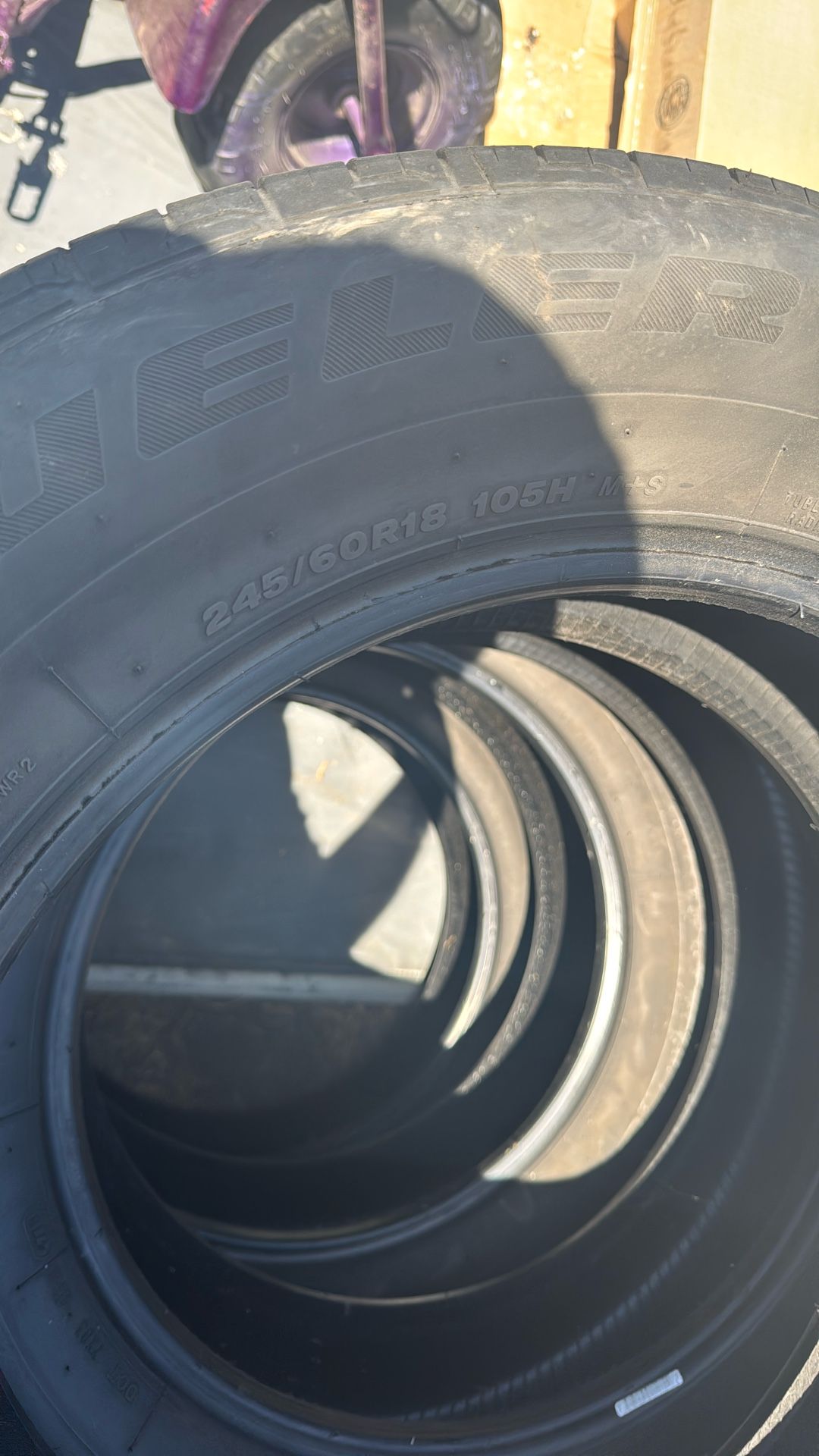Tires 245/60R18 105 H