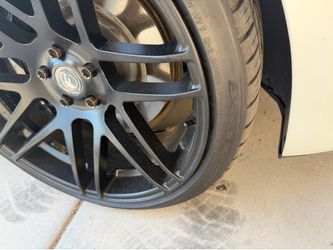 Forgestar F14 22” wheels and continental Tires
