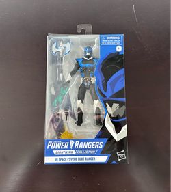 Mighty Morphin Power Rangers- Blue Psycho Ranger - Lightning Collection - NEW